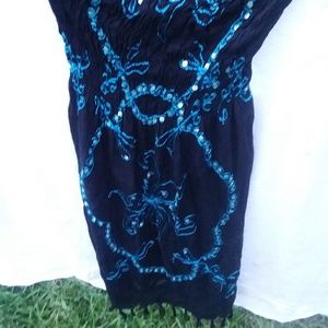 Sleeveless mini dress